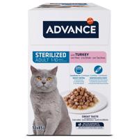 24x85g Advance Sterilized pulyka nedves macskatáp 18+6 ingyen