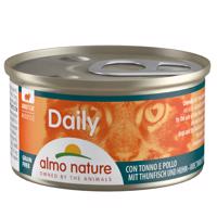 24x85g Almo Nature Daily Menu csirke & tonhal mousse nedves macskatáp