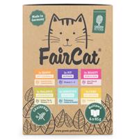 24x85g FairCat nedves macskatáp multipackban