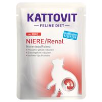 24x85g Kattovit Renal tasakos nedves macskatáp- Marha