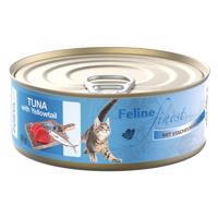 24x85g Porta21 Feline Finest Tonhal & tüskés makréla nedves macskatáp