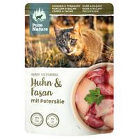 24x85g Pure Nature Feline Csirke & fácán nedves macskaeledel