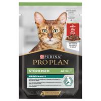 24x85g PURINA PRO PLAN Sterilised Maintenance marha nedves macskatáp