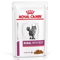 24x85g Royal Canin Veterinary Feline Renal nedves macskatáp-marha