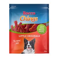 250g Rocco Chings rágócsíkok Rövid kacsamellcsíkok kutyasnack