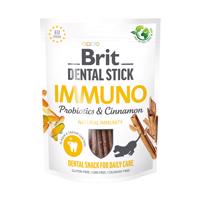 251g (7db) Brit Dental Stick Immuno kutyasnack probiotikumokkal & fahéjjal