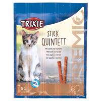 25g Trixie PREMIO Stick Quintet bárány és pulyka macska rágcsálnivalókkal