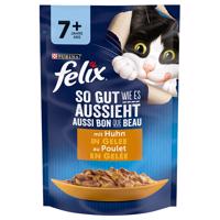 26x85g Felix Fantastic Senior csirke nedves macskatáp