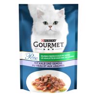 26x85g Gourmet Perle Borjú & zöldség nedves macskatáp 15% kedvezménnyel