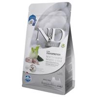 2kg N&D Dog Adult Mini White tengeri sügér, édeskömény és spirulina száraz kutyatáp