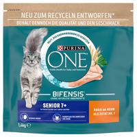 2x1,4kg PURINA ONE Senior 7+ száraz macskatáp