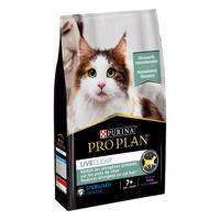 2x1,4kg PURINA PRO PLAN LiveClear Sterilised Adult 7+ pulyka száraz macskatáp