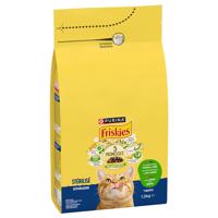 2x1,5kg PURINA Friskies Sterilized bárány, csirke & zöldség száraz macskatáp