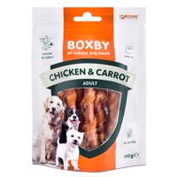 2x100g Boxby csirke & sárgarépa kutyasnack 10% árengedménnyel