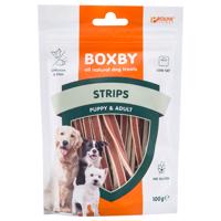 2x100g Boxby Strips kutyasnack 10% árengedménnyel