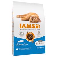 2x10kg IAMS Advanced Nutrition Kitten tengeri hal száraz macskatáp