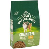 2x10kg James Wellbeloved Grain Free Adult Cat Hypoallergenic pulyka száraz macskatáp