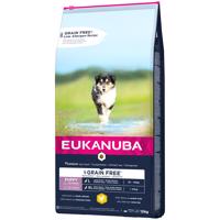 2x12kg Eukanuba Grain Free Puppy Large Breed csirke száraz kutyatáp