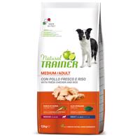 2x12kg Nova Foods Trainer Natural Medium csirke, rizs & aloe vera száraz kutyatáp