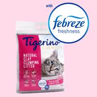 2x12kg Tigerino Premium macskaalom - Ambi-pur virágillat