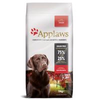 2x15kg Applaws Adult Large Breed csirke száraz kutyatáp