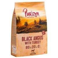 2x1kg Purizon Adult Black-Angus-marha & pulyka - gabonamentes száraz kutyatáp rendkívüli árengedménnyel