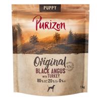 2x1kg Purizon Puppy Black Angus & pulyka száraz kutyatáp rendkívüli árengedménnyel