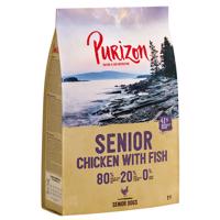 2x1kg Purizon Senior csirke & hal - gabonamentes száraz kutyatáp rendkívüli árengedménnyel