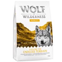 2x1kg Wolf of Wilderness száraz kutyatáp óriási kedvezménnyel! - "Explore The Endless Terrain" - Mobility