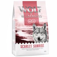 2x1kg Wolf of Wilderness száraz kutyatáp óriási kedvezménnyel! - Scarlet Sunrise - lazac & tonhal