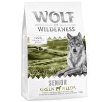 2x1kg Wolf of Wilderness száraz kutyatáp óriási kedvezménnyel! - SENIOR Green Fields - bárány