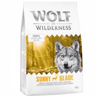 2x1kg Wolf of Wilderness száraz kutyatáp óriási kedvezménnyel! - Sunny Glade - szarvas