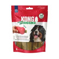 2x227g KONG Ziggies Enhanced kutyasnack - M/L méret: 7 kg-tól közepes és nagy testű kutyáknak