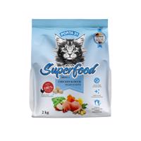 2x2kg Porta 21 Superfood Menu 1 csirke & kacsa száraz macskatáp száraz macskatáp