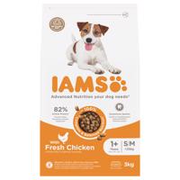 2x3kg 3kg IAMS Advanced Nutrition Adult Small & Medium Dog csirke száraz kutyatáp