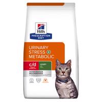 2x3kg Hill's Prescription Diet c/d Urinary Stress + Metabolic száraz macskatáp 10% árengedménnyel