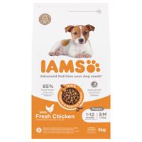 2x3kg IAMS Advanced Nutrition Puppy Small/Medium Breed száraz kutyatáp