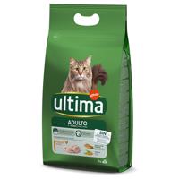 2x3kg Ultima Cat Adult csirke száraz macskatáp 20% kedvezménnyel