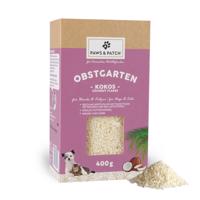 2x400g PAWS & PATCH Obstgarten kókuszpehely étrend-kiegészítő kutyáknak, macskáknak