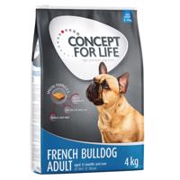 2x4kg Concept for Life Francia bulldog száraz kutyatáp 15% kedvezménnnyel