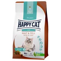 2x4kg Happy Cat Care bőr & szőrzet száraz macskatáp