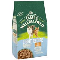 2x4kg James Wellbeloved Adult Cat Light Hypoallergenic pulyka & rizs száraz macskatáp