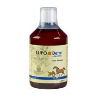 2x500ml Lupo Derm bőr-és szőrzetkúra táplálékkiegészítő kutyáknak, macskáknak, lovaknak