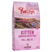 2x6,5kg Kitten Purizon csirke & hal száraz kölyökmacskatáp