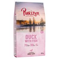 2x6,5kg Purizon Adult kacsa & hal száraz macskatáp - gabonamentes