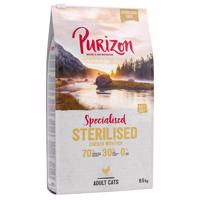 2x6,5kg Purizon Adult Sterilised csirke & hal gabonamentes száraz macskatáp