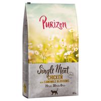 2x6,5kg Purizon Single Meat csirke & kamillavirág száraz macskatáp