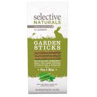 2x60g Selective Naturals Garden Sticks nyulak, tengerimalacok, deguk, csincsillák számára számára