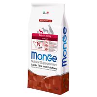 2x7,5kg Monge Natural Superpremium Adult Mini bárány, rizs & burgonya száraz kutyatáp