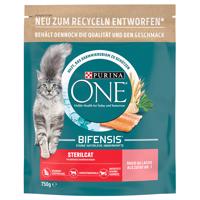 2x750g PURINA ONE Sterilcat lazac száraz macskatáp